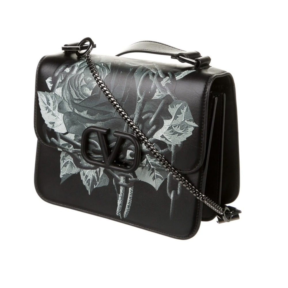 VALENTINO Rose Printed Crossbody - Picture 2 of 4